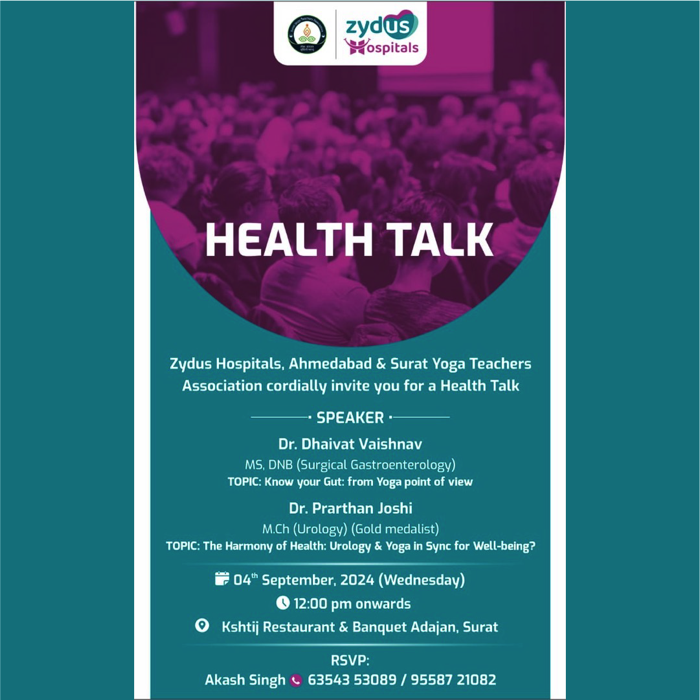 Health Talk - Harmony of Health: Urology and Yoga in Sync.