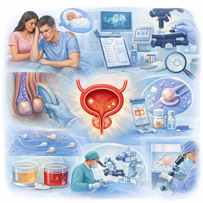 Male Infertility: Causes, Diagnosis, and Advanced Treatment Options