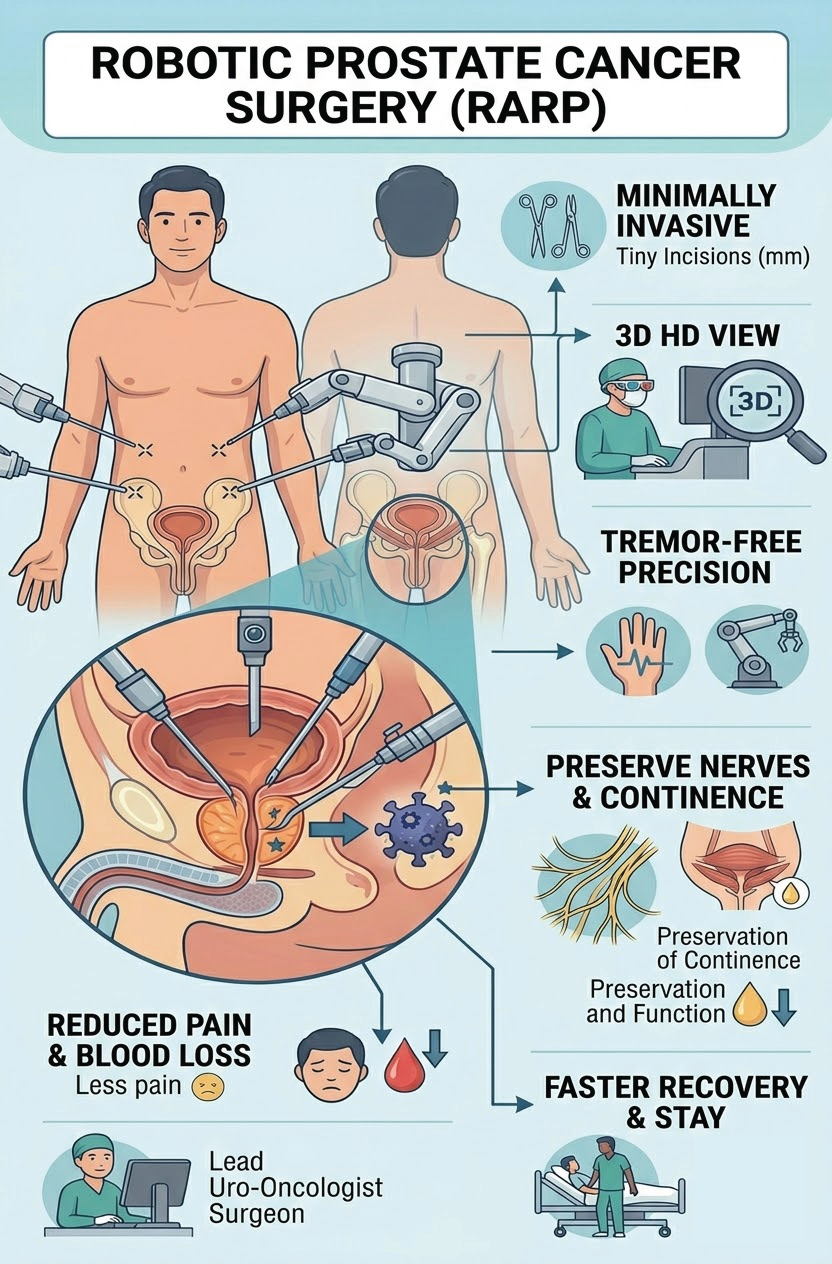 Robotic Prostate Surgery in Ahmedabad